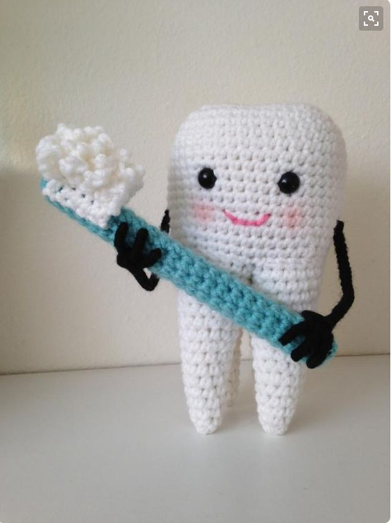Crochet tooth