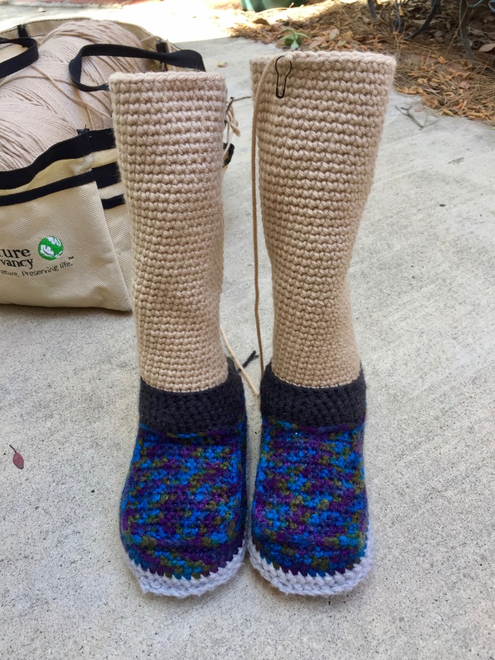 crochet legs