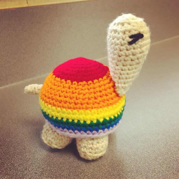 Crochet Rainbow Turtle.JPG